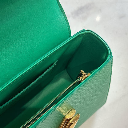 LV Twist PM in Emerald Green Epi Leather