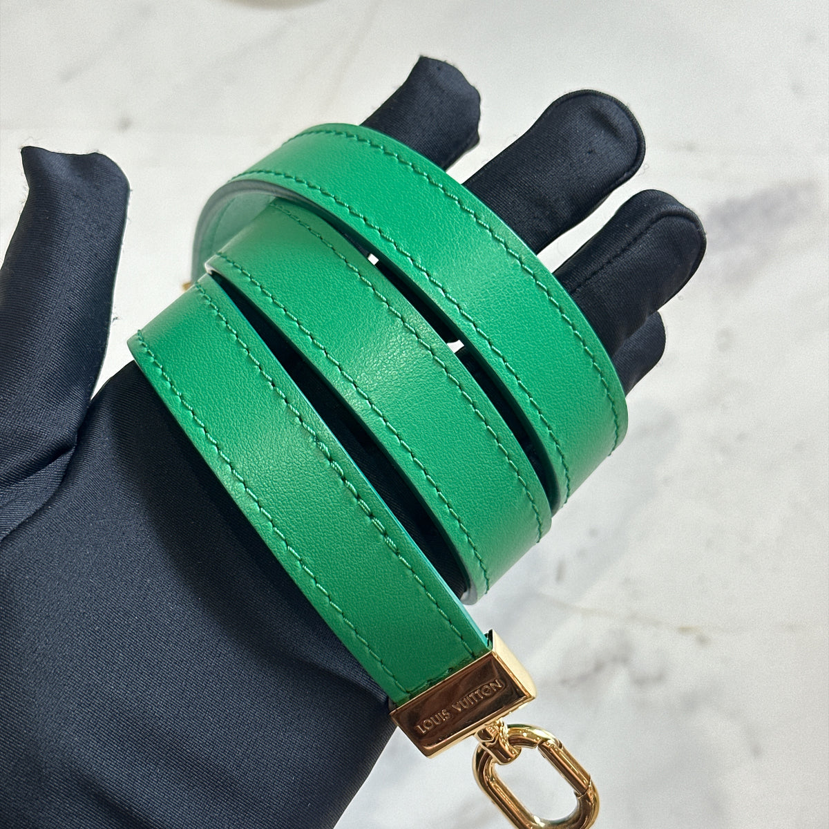 LV Twist PM in Emerald Green Epi Leather
