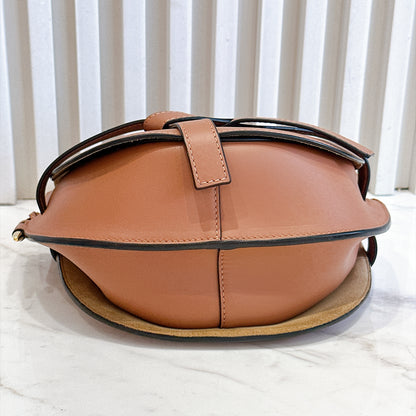 Loewe Gate Small in Tan Calfskin