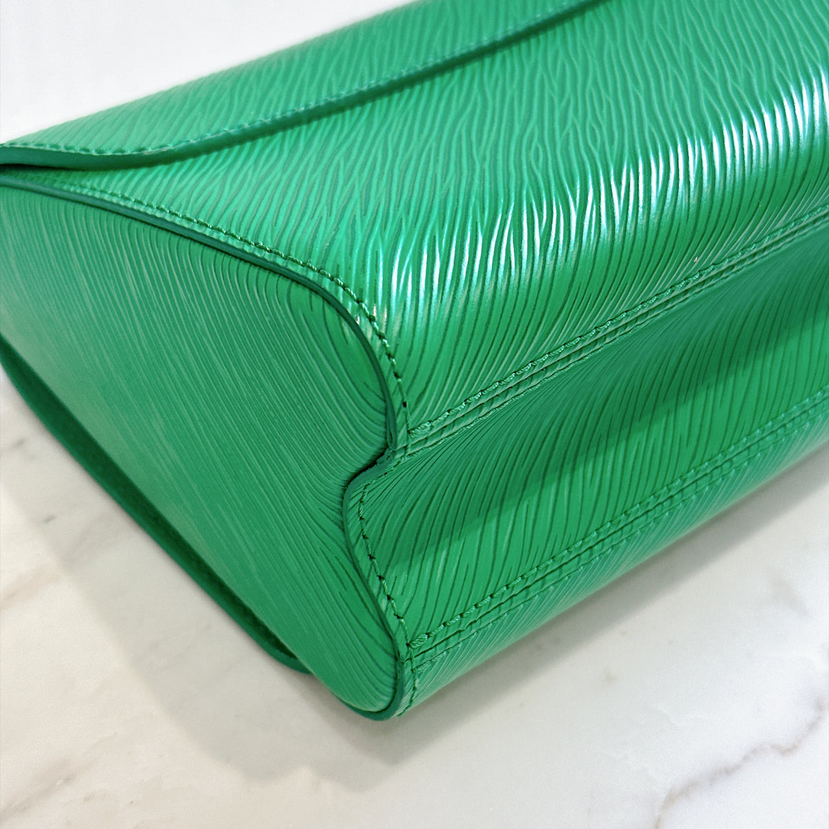 LV Twist PM in Emerald Green Epi Leather