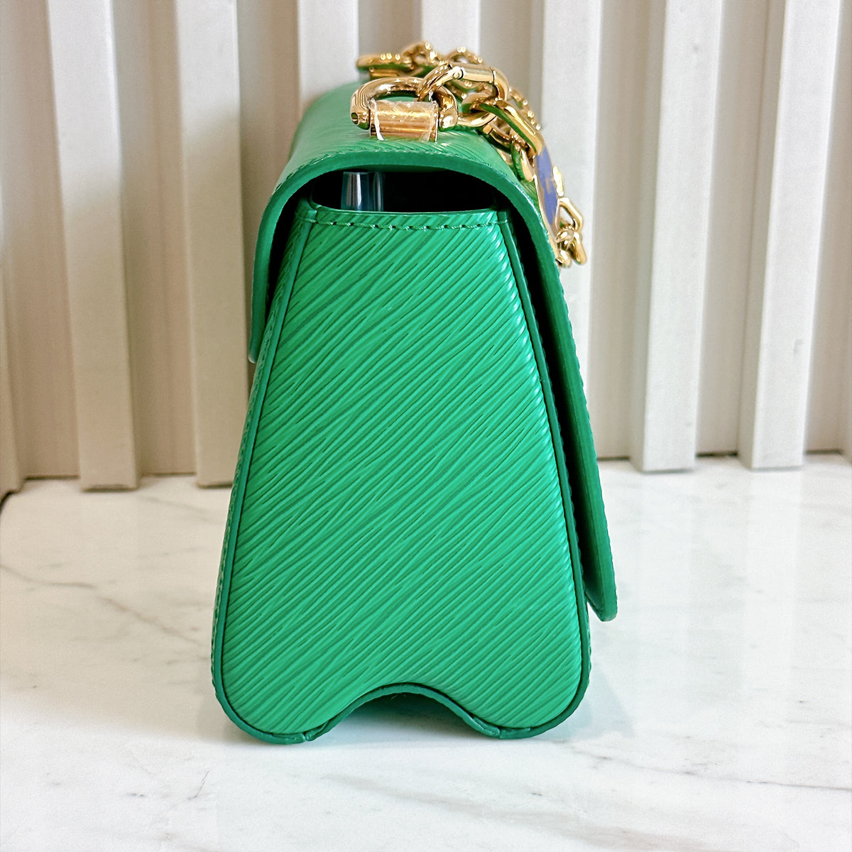LV Twist PM in Emerald Green Epi Leather