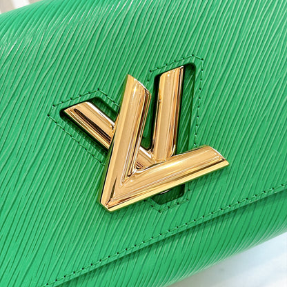 LV Twist PM in Emerald Green Epi Leather