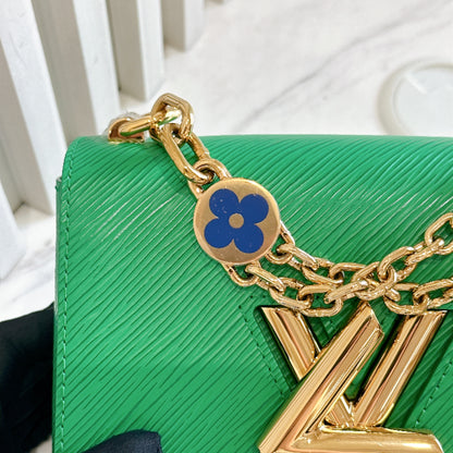 LV Twist PM in Emerald Green Epi Leather