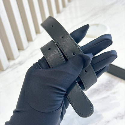 Gucci Marmont Black Belt in GHW