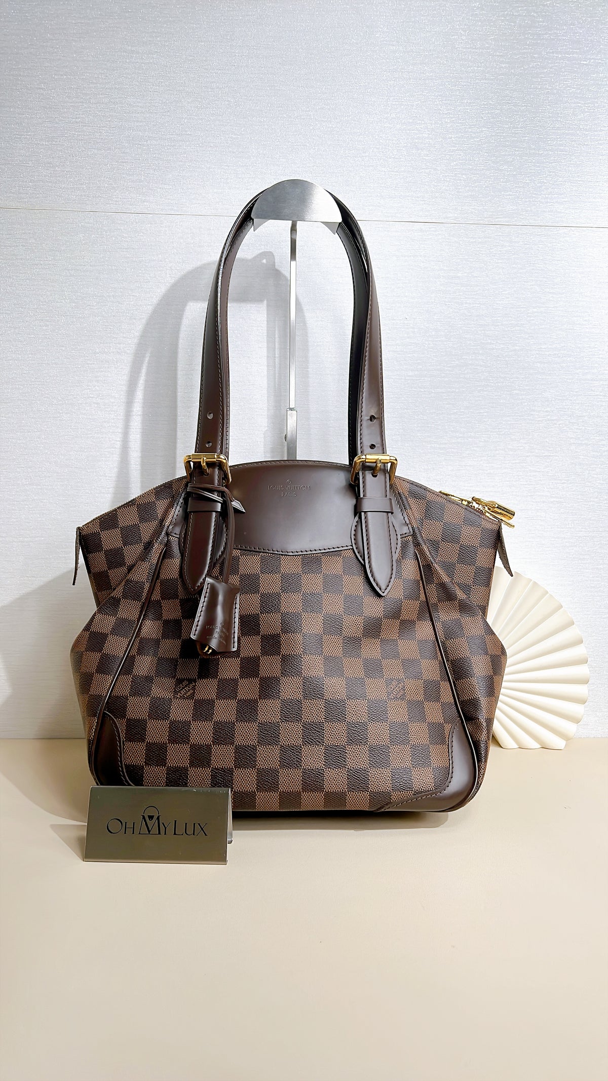 LV Damier Ebene Verona MM