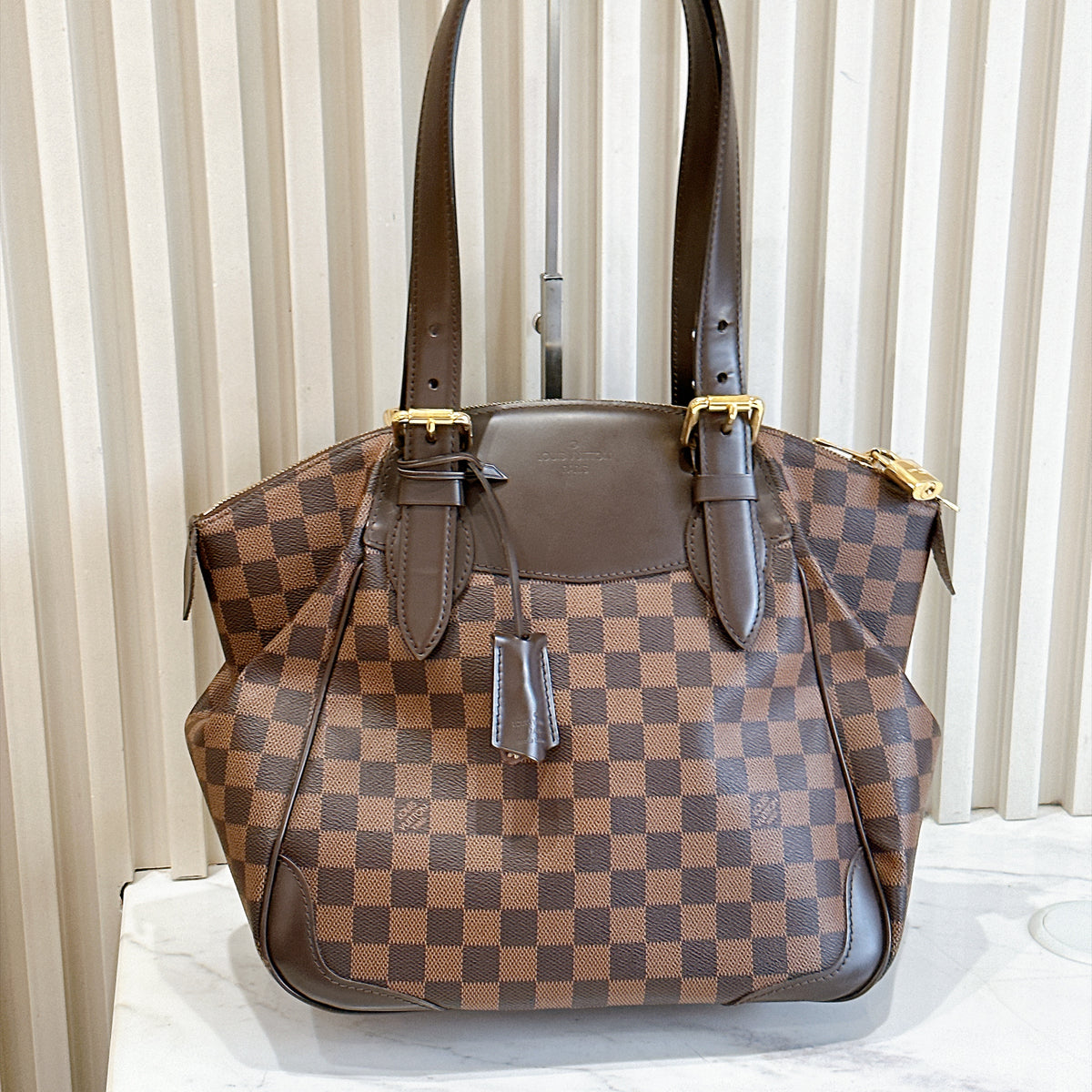 LV Damier Ebene Verona MM