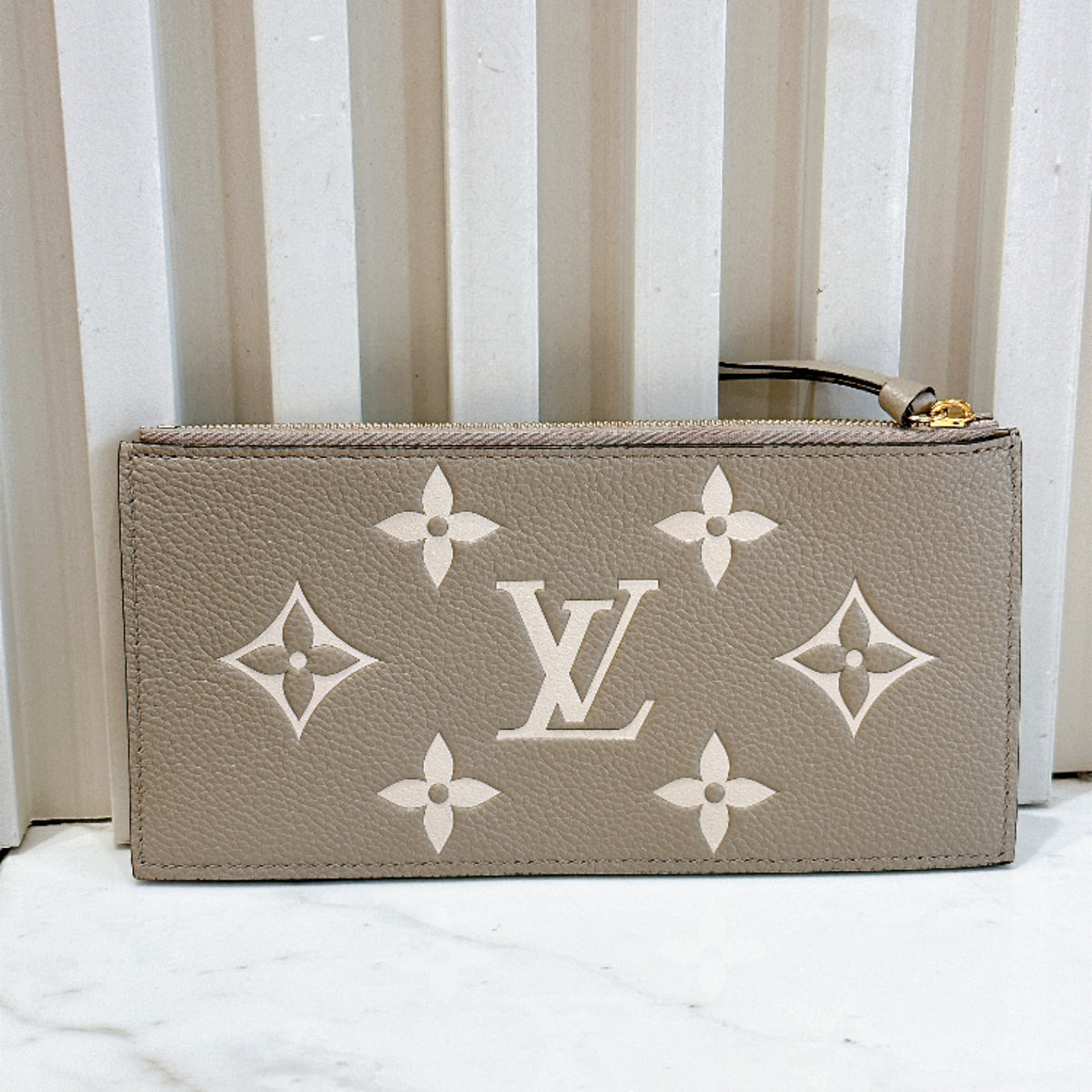 LV Felicie Pochette in Touterelle/Creme Empreinte Leather