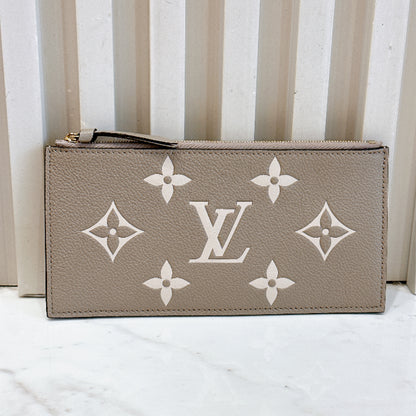 LV Felicie Pochette in Touterelle/Creme Empreinte Leather