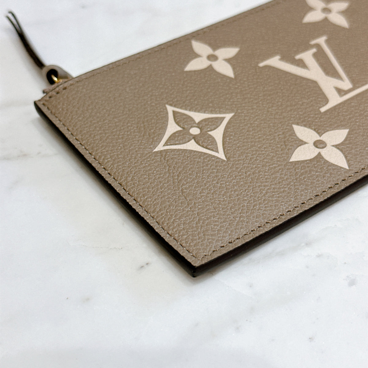 LV Felicie Pochette in Touterelle/Creme Empreinte Leather