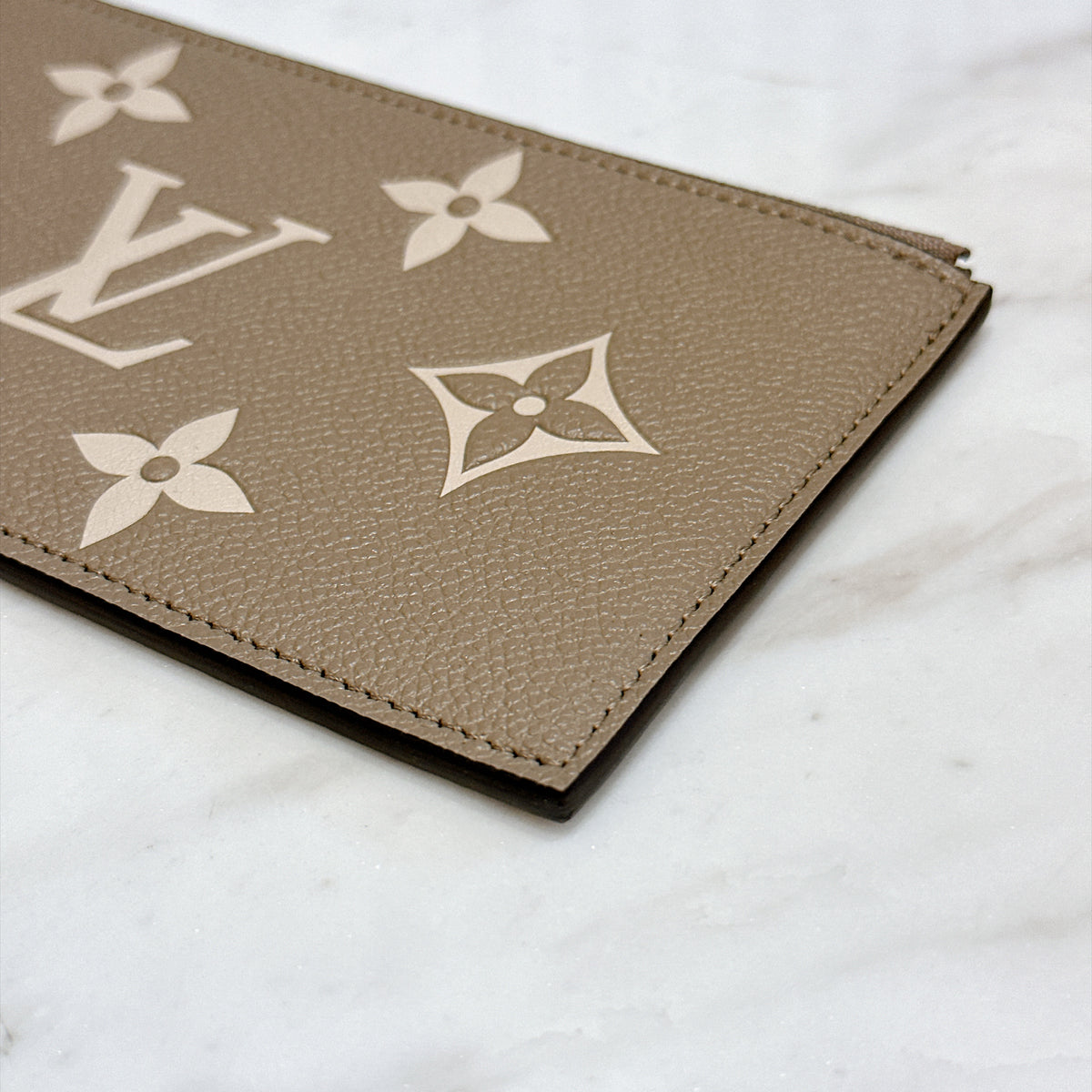 LV Felicie Pochette in Touterelle/Creme Empreinte Leather