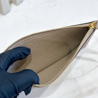 LV Felicie Pochette in Touterelle/Creme Empreinte Leather
