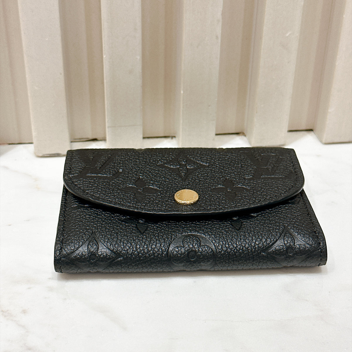LV Rosalie Coin Purse in Black Empreinte