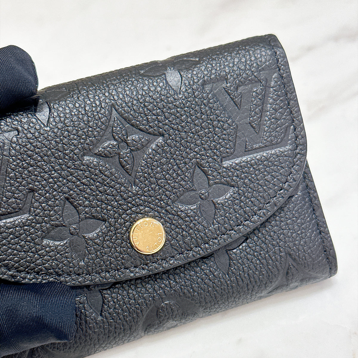 LV Rosalie Coin Purse in Black Empreinte