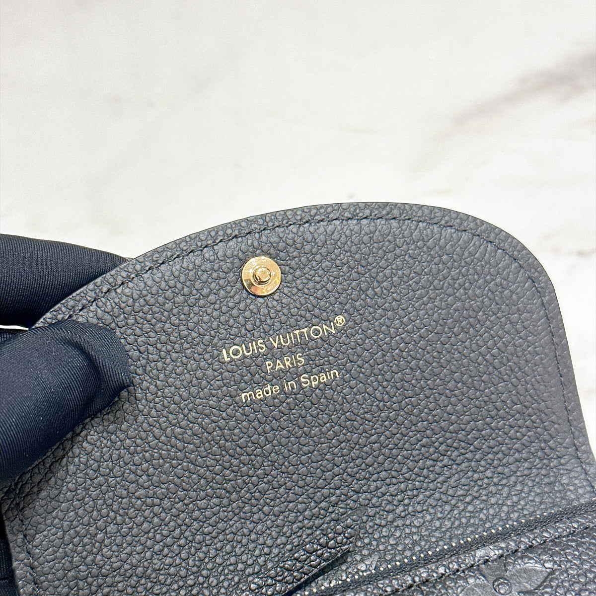 LV Rosalie Coin Purse in Black Empreinte