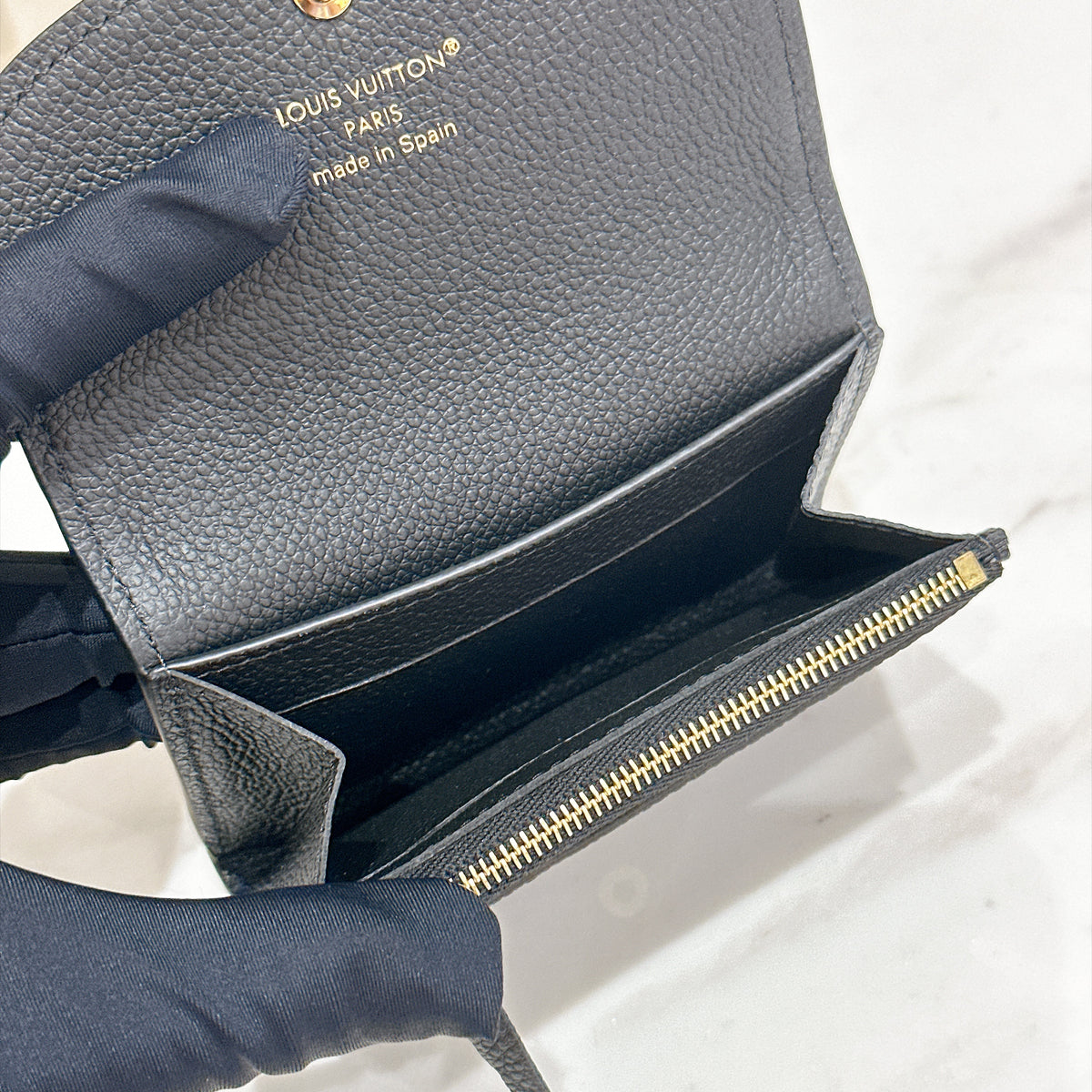 LV Rosalie Coin Purse in Black Empreinte