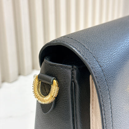 LV Lockme Tender in Black in Grained Calf Leather