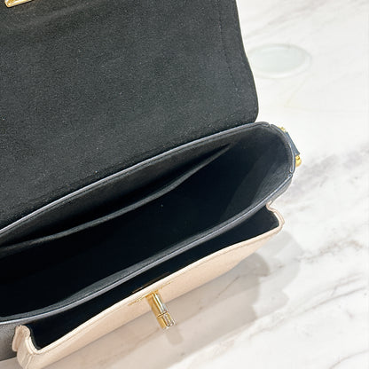 LV Lockme Tender in Black in Grained Calf Leather