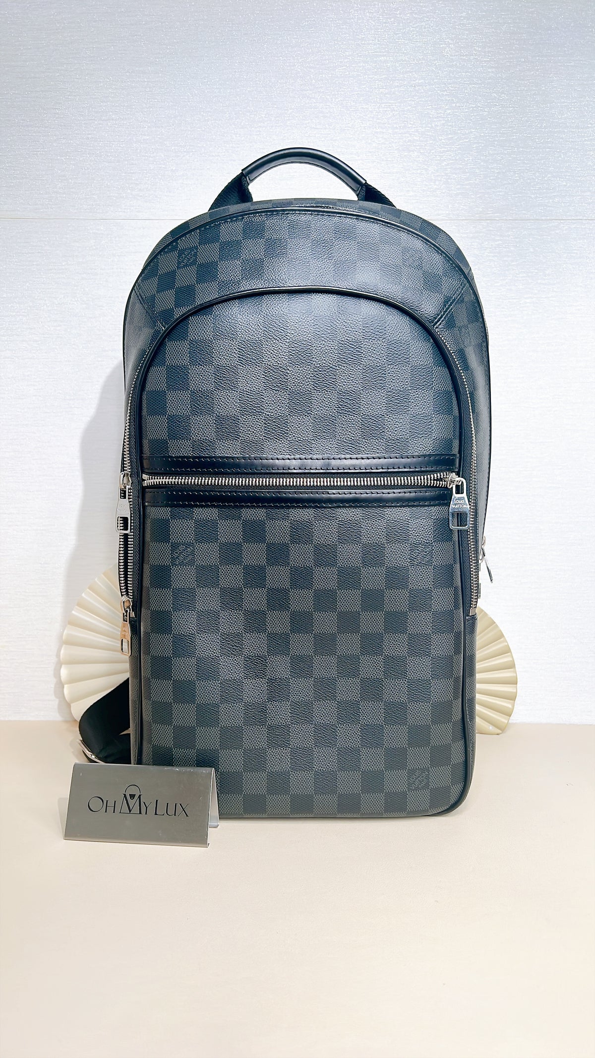 LV Damier Graphite Michael Backpack