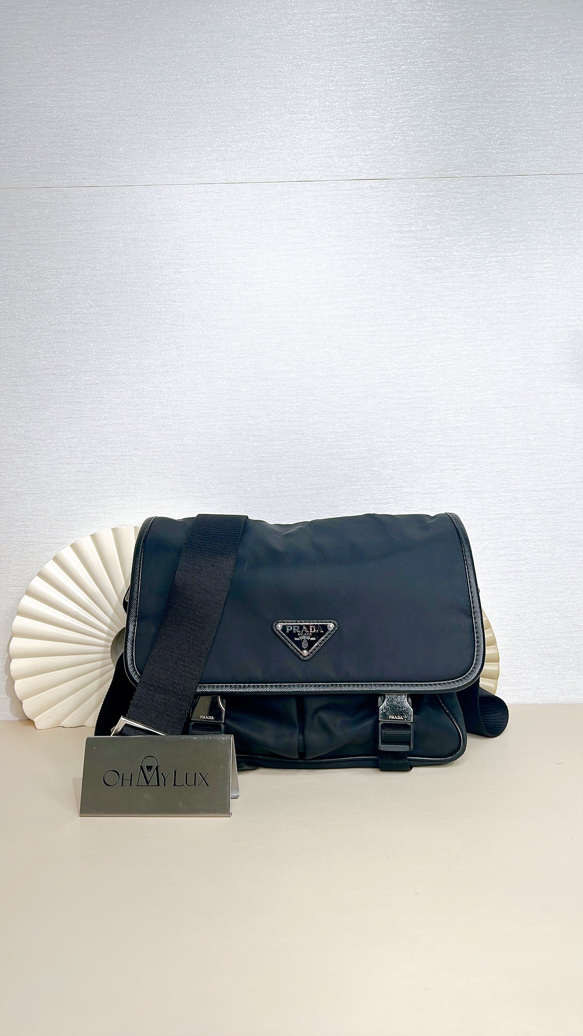 Prada Tessuto Messenger Bag