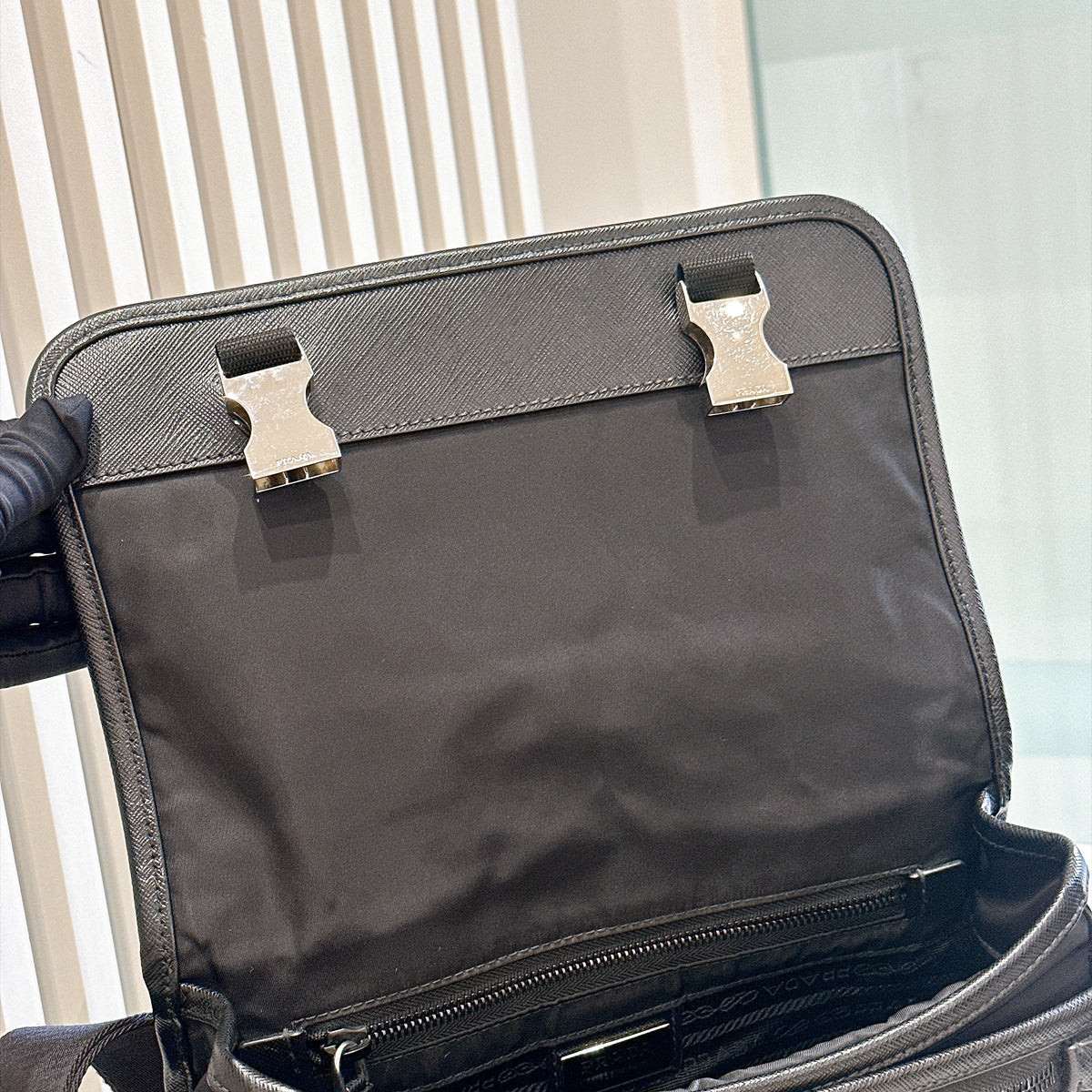 Prada Tessuto Messenger Bag