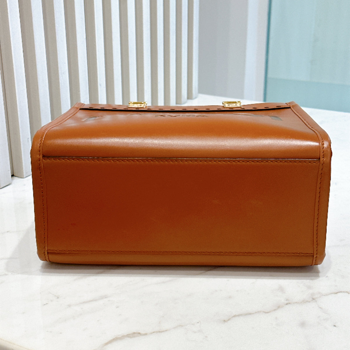 Fendi Sunshine Small Tote in Brown