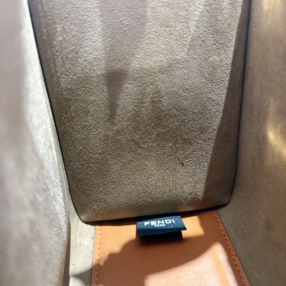Fendi Sunshine Small Tote in Brown