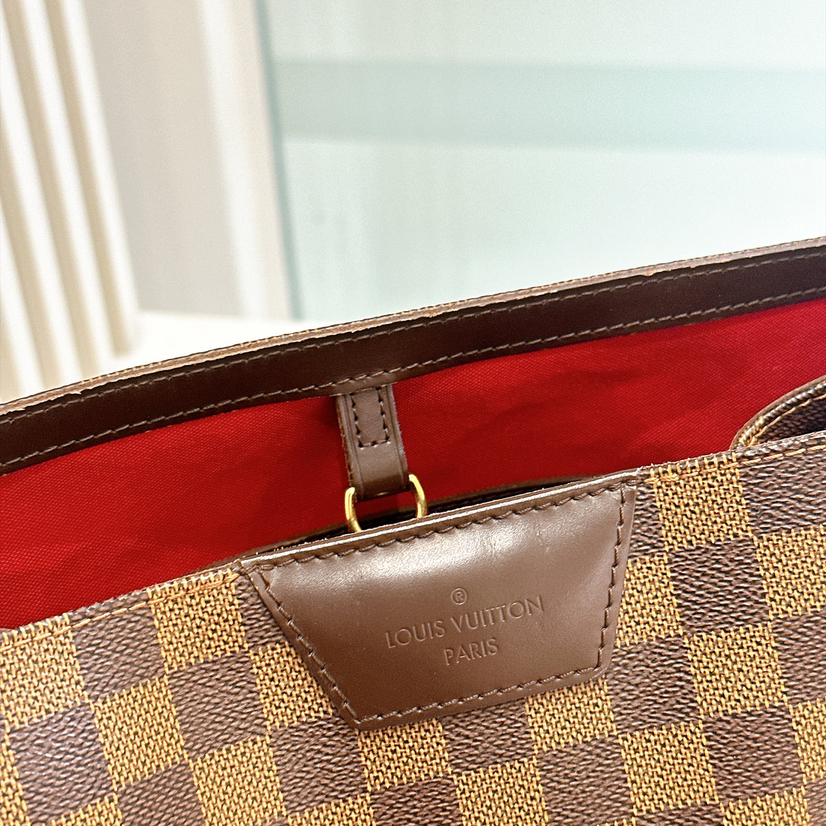 LV Damier Ebene Cabas Rivington