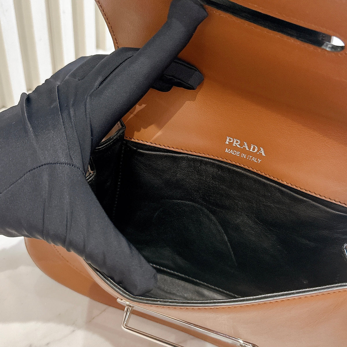 Prada Sidonie Shoulder Bag in Calfskin