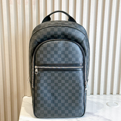 LV Damier Graphite Michael Backpack