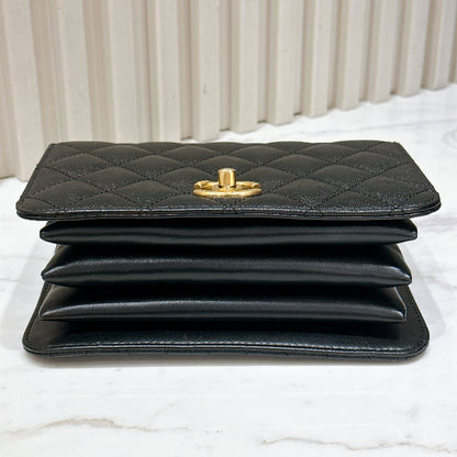 Chanel 23B Quilted Accordion Flap Bag
