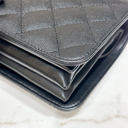 Chanel 23B Quilted Accordion Flap Bag