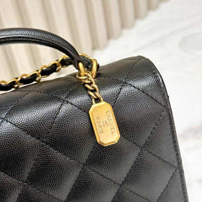 Chanel 23B Quilted Accordion Flap Bag