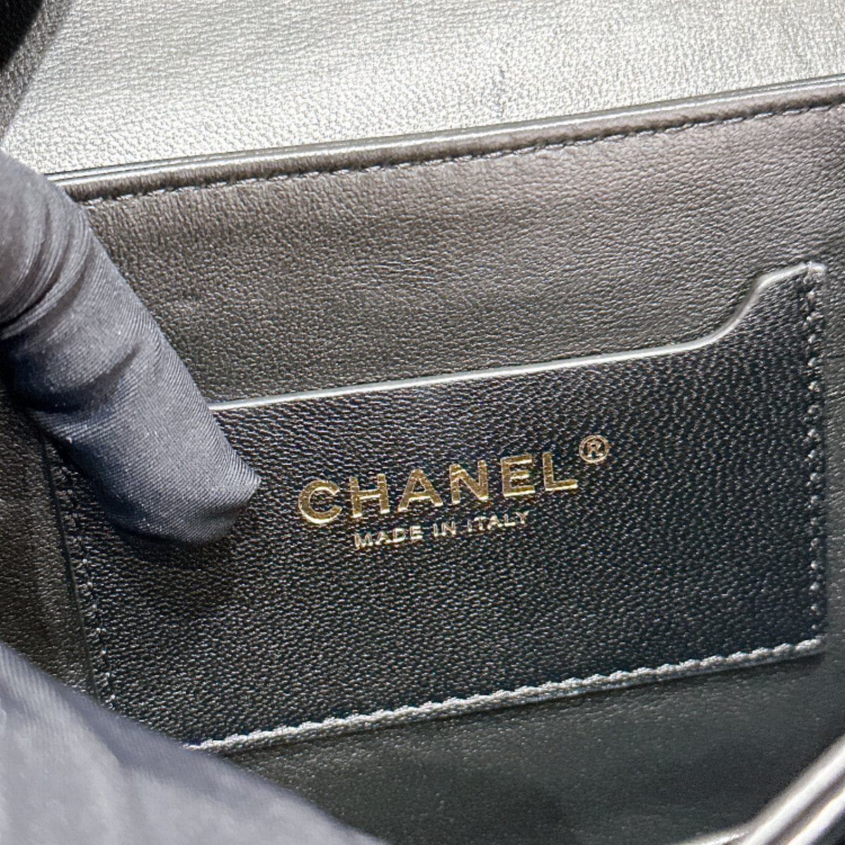 Chanel 23B Quilted Accordion Flap Bag