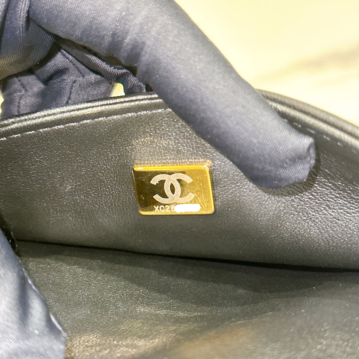 Chanel 23B Quilted Accordion Flap Bag