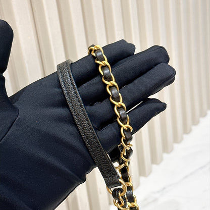 Chanel 23B Quilted Accordion Flap Bag