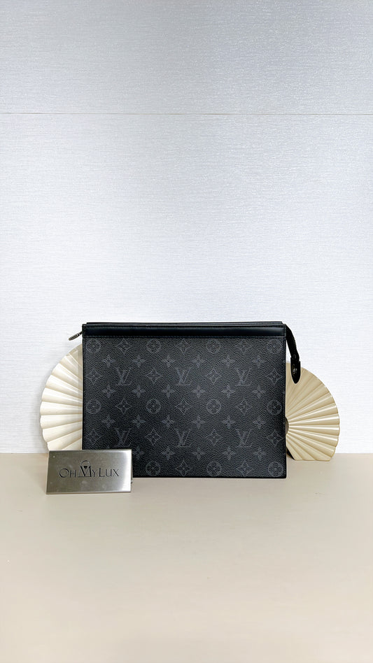 LV Pochette Voyage Monogram Eclipse