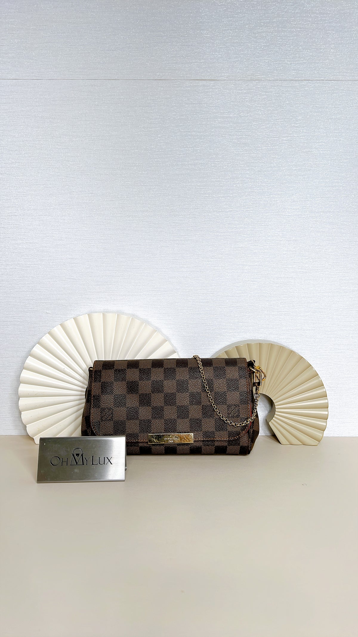 LV Favorite PM in Damier Ebene