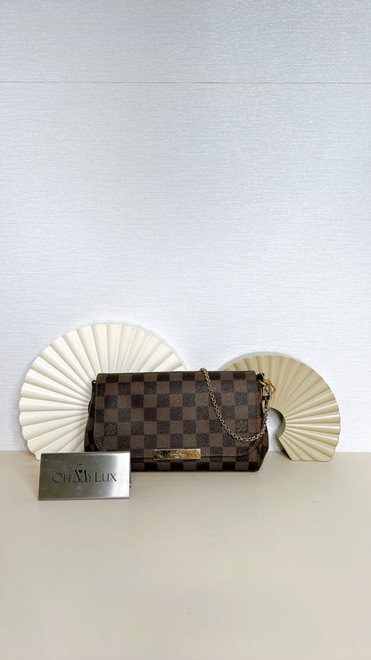 LV Favorite PM in Damier Ebene