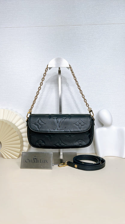 LV Ivy in Black Empreinte