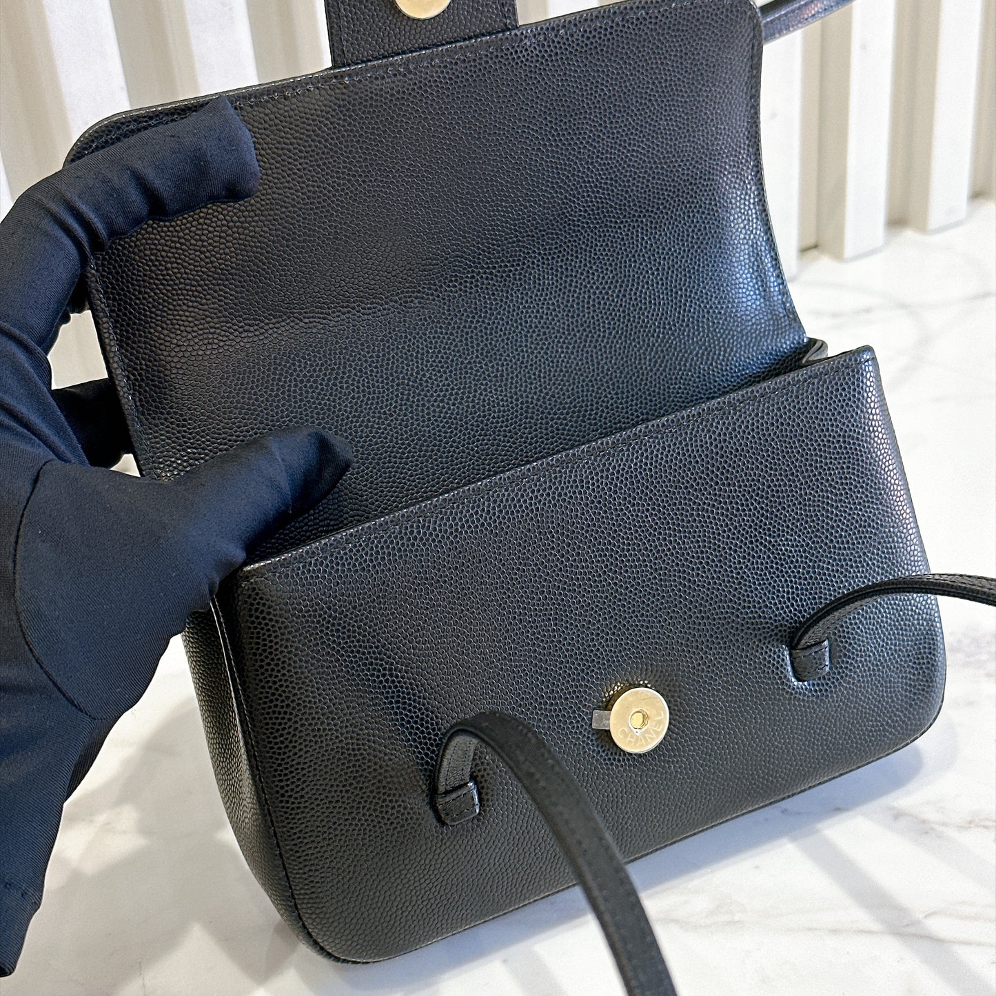 Chanel Preppy Coco Mini in Black