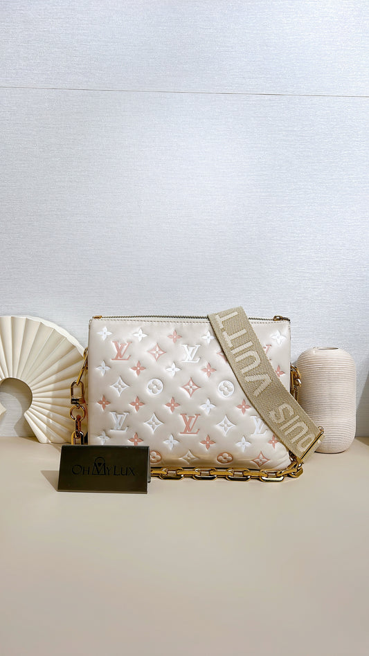 LV Coussin PM in Dream Cream