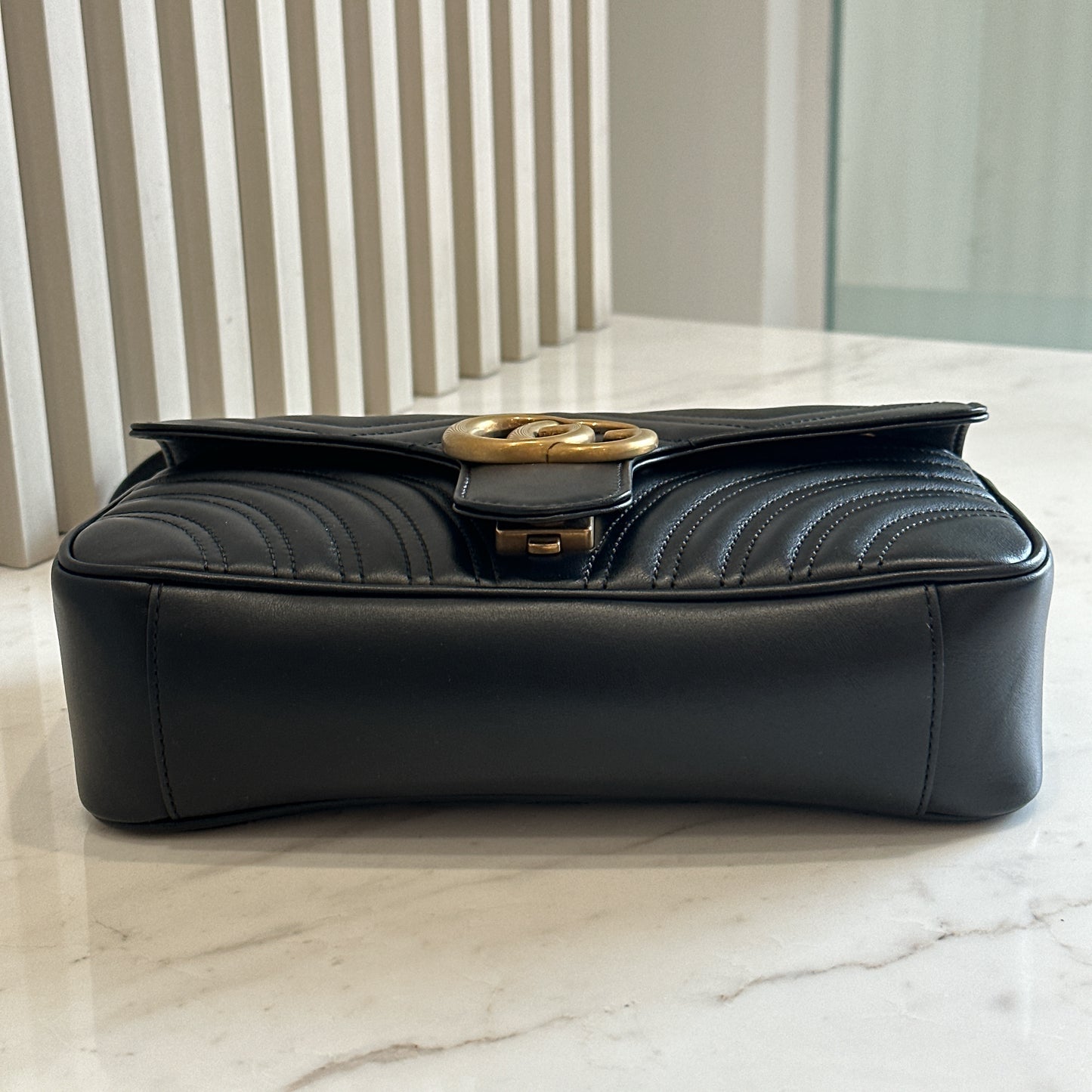 Gucci Marmont Small in Black GHW