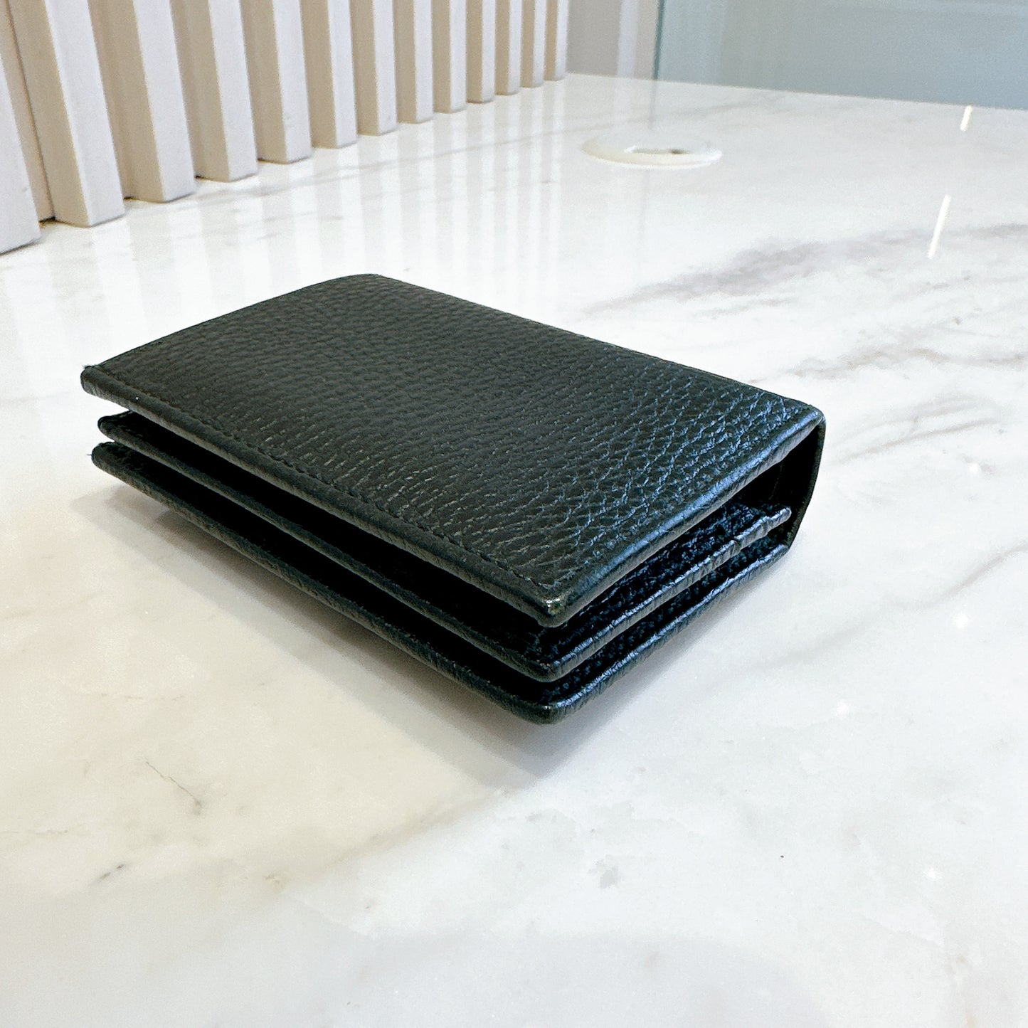 Gucci GG Marmont Wallet in Black Matte