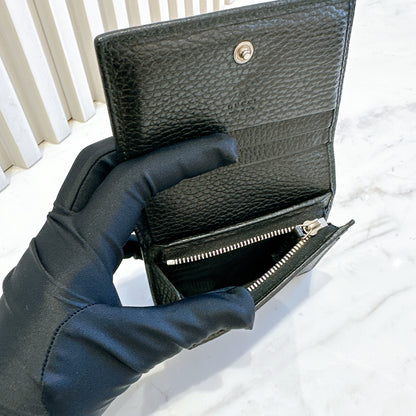 Gucci GG Marmont Wallet in Black Matte