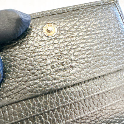 Gucci GG Marmont Wallet in Black Matte