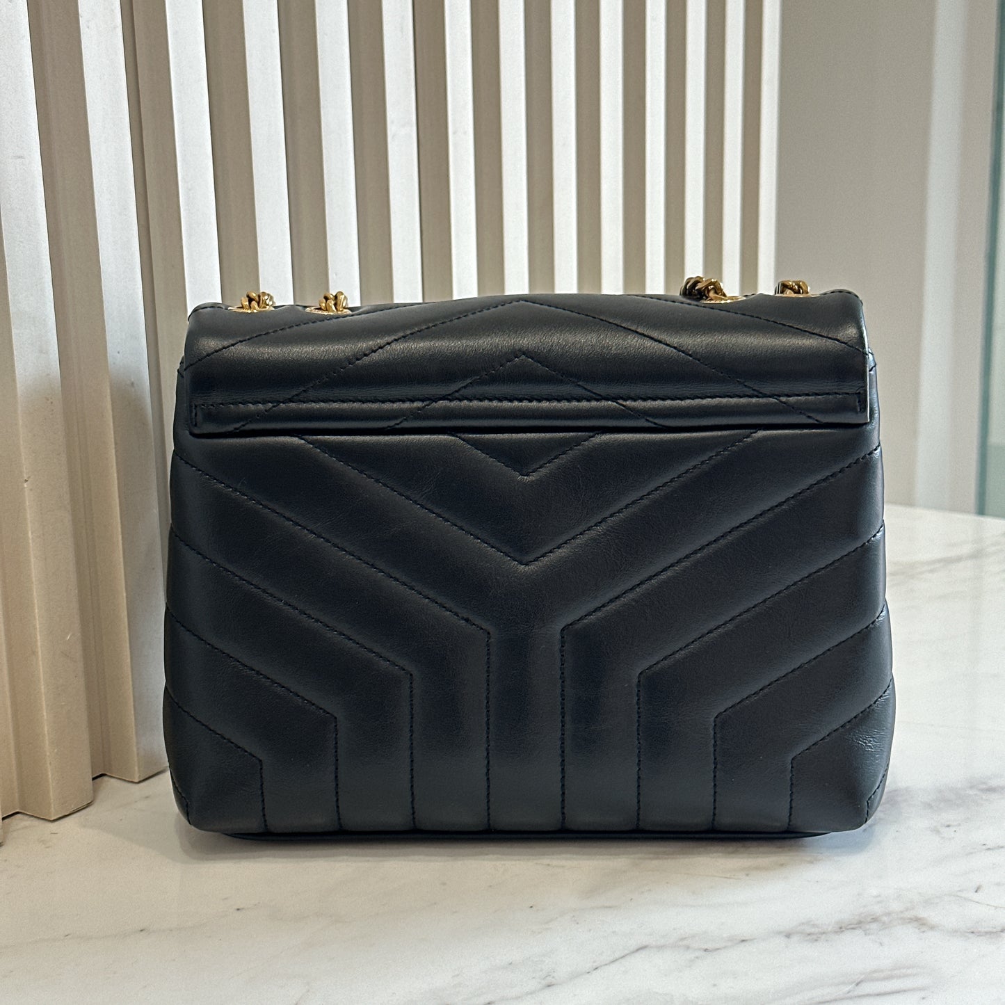 YSL Lou Small In Black GHW