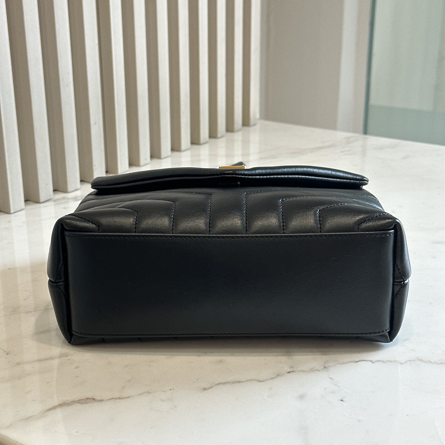 YSL Lou Small In Black GHW