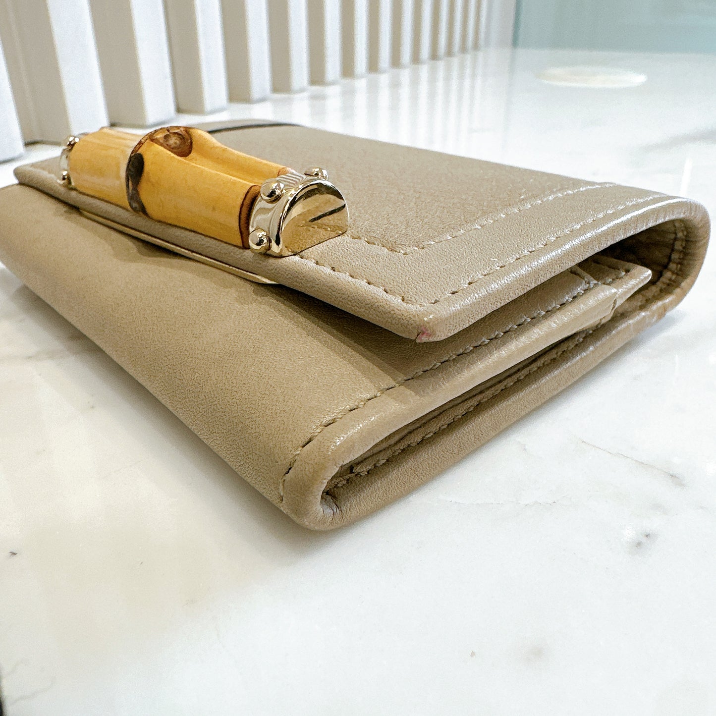 Gucci Bamboo Card Holder