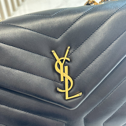 YSL Lou Small In Black GHW