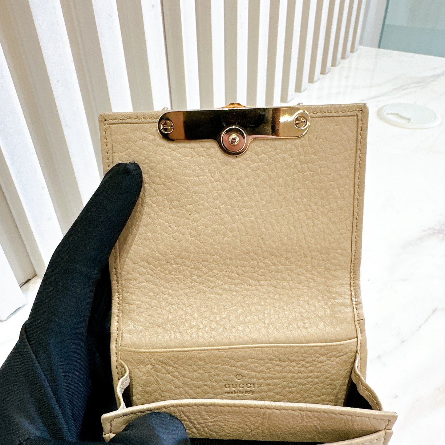 Gucci Bamboo Card Holder